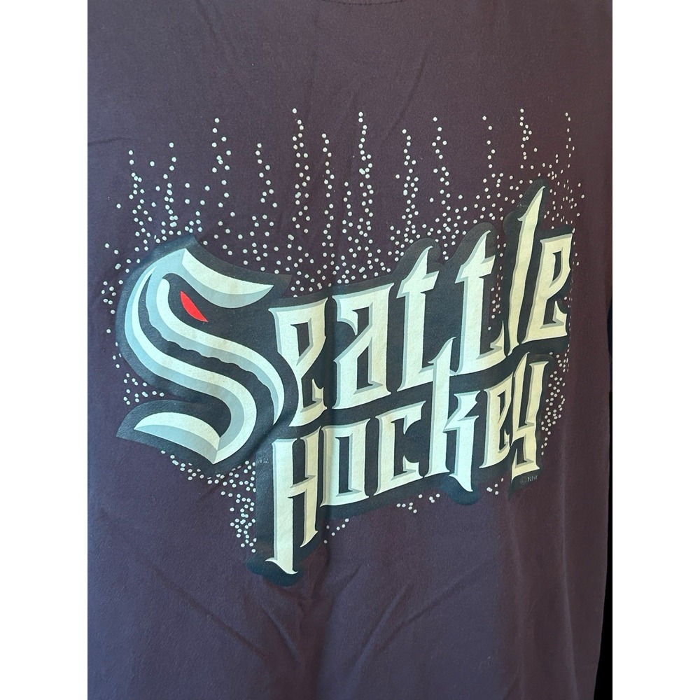Seattle Kraken Fanatics NHL T-Shirt Men's XL Extra Large Seattle Hockey - Picture 2 of 6